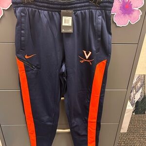 Men’s Nike Virginia Cavaliers Blue and Orange Joggers